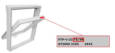 Artens window identification plate