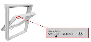 Luminatec window identification plate